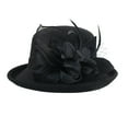 thumbnail image 1 of Chapeau Melon Petit pour Femme, Automne et Hiver, Fleurs, Rond, Décontracté, Style Bassin de Pêcheur, 1 of 2