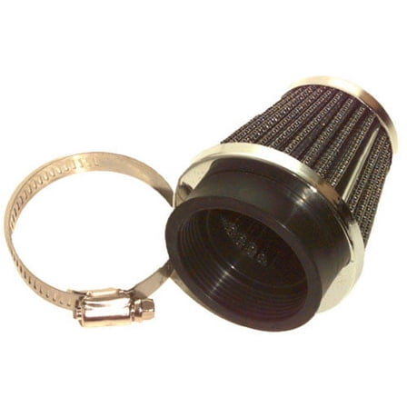 AIR FILTER CHROME END 52MM