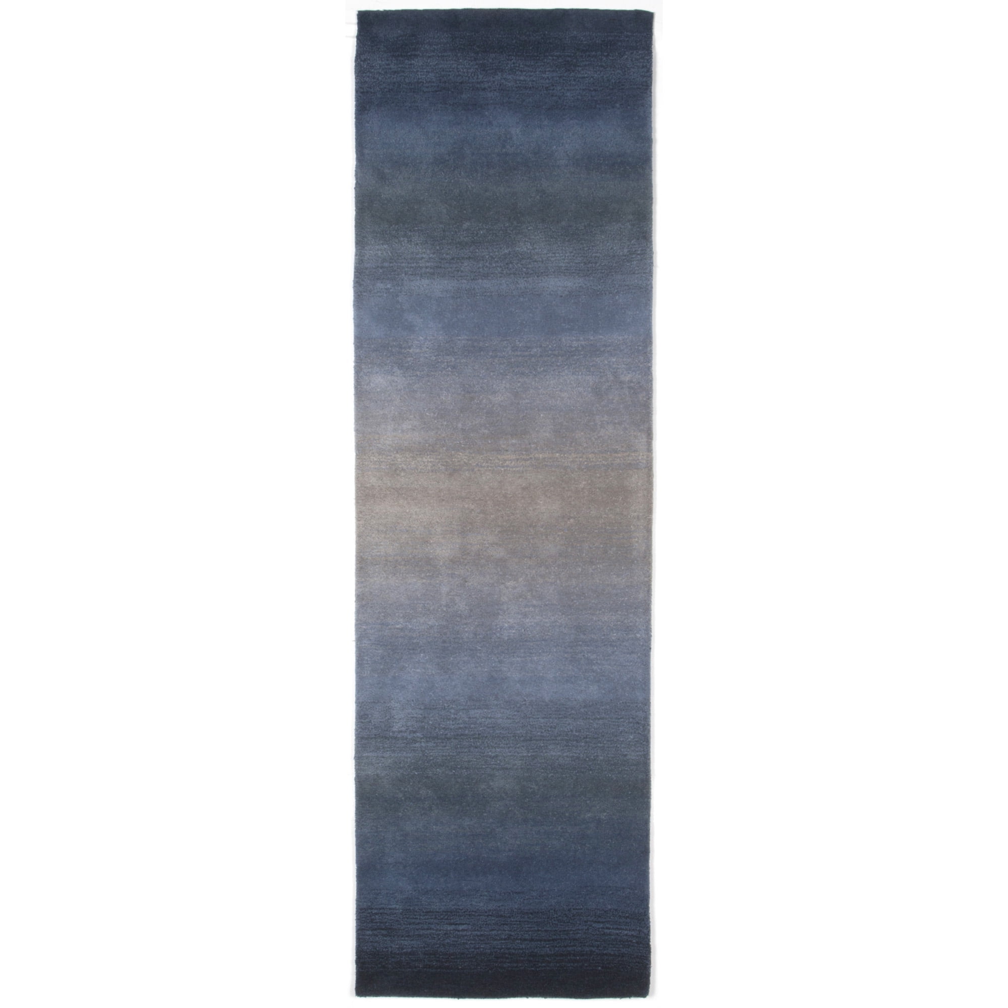 Liora Manne Ombre Horizon Indoor Rug Blue 27"X8'