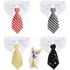 thumbnail image 1 of 4 corbatas para mascotas, pajarita ajustable para perros pequeños, corbatas para gatos, cachorros, gatitos, accesorios de aseo, 1 of 7
