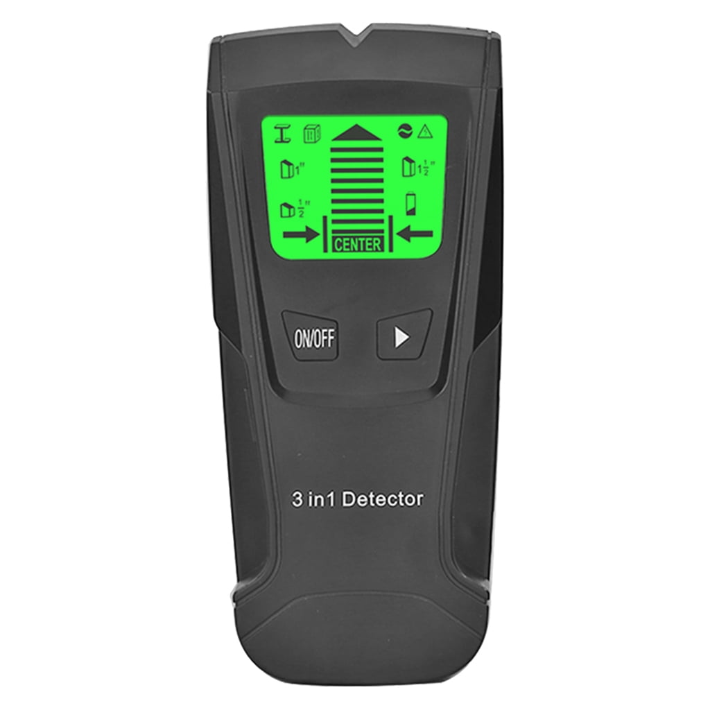 Miulika Wall Detector Scanner 3 in 1 Detector Finder Wall Detector Sensor with LCD Display for Wood, Metal Studs, Joists, Beams, Metal Pipes, Floors, Ceilings