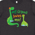 thumbnail image 4 of Inktastic My Granna Loves Me Grandson Youth T-Shirt, 4 of 5