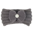 thumbnail image 2 of YisangMZ Children's Wool Headband Top Hairband For Warm Autumn And Winter Hairband Solid Flower Headband 21 Color, 2 of 4