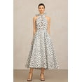 thumbnail image 1 of Vestido largo Bellabarnetten Sliya Bowknot con estampado de puntos para mujer, 1 of 6