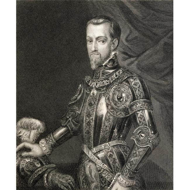 Posterazzi Philip II 1527 to 1598 King of Spain, Portugal, Naples