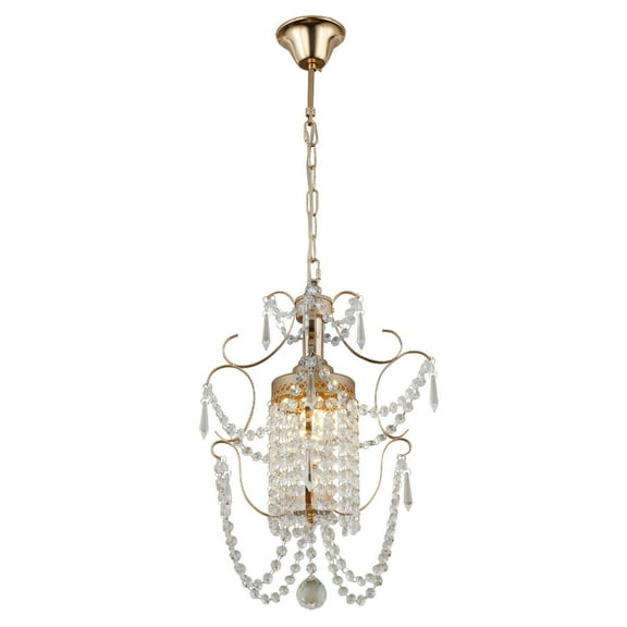 Modern Crystal Chandelier Glass LED Ceiling Light Fixture Hanging Pendant Lamp