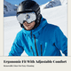 thumbnail image 5 of Abbraccia Casco esquí unisex con gafas integradas, 5 of 6