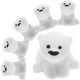 thumbnail image 4 of 20 gomas de borrar con forma de oso polar, mini gomas de borrar para lápices, material escolar para niños, 4 of 7