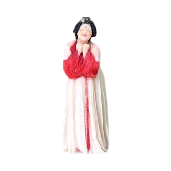 Figura de china a escala 1:64. Figura decorativa para escritorio. Regalo. Adorables artesanías. Modelo de resina. de diorama para casa de