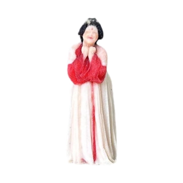 Figura en Miniatura de Resina Inspirada en la Cultura China Figura de Personaje Adorable para Colección Accesorio Tendencia Resistente Adecuada para