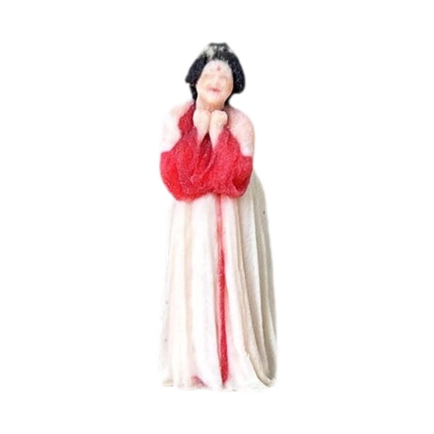 Figura de china a escala 1:64. Figura decorativa para escritorio. Regalo. Adorables artesanías. Modelo de resina. de diorama para casa de