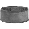 thumbnail image 4 of Banda para el cabello, 3 piezas ajustables con velcro (gris), 4 of 5