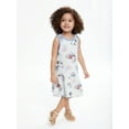 thumbnail image 5 of Peanuts Snoopy Toddler Girl Americana Sleeveless Dress, Sizes 12M-5T, 5 of 8