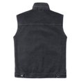 thumbnail image 5 of Denim Vest Men Vintage Casual Sleeveless Button Down Collared Jean Vest Jacket Outerwear with Pockets, 5 of 7