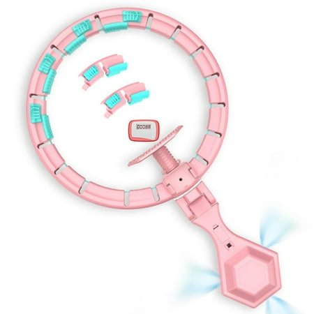 

1111Fourone Fitness Hoop Weight Loss Massage Hoop Intelligent Counting Smart Hoop Waist Abdominal Exercise Loss Weights Sport Hoops