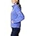 thumbnail image 3 of Columbia Women's Trek French Terry Half Zip Color: Purple Lotus/Purple Tint Stacked Logo 2X, 3 of 3