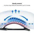 thumbnail image 2 of HONGJING Spine Deck, Back Stretcher 3 Level Adjustable Cracking Spine Board for Lumbar Back Pain Relief and Muscle Relaxation, 2 of 6