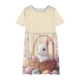 thumbnail image 2 of LOVZFMLL Robe Imprimée Mignonne pour Enfants Camisole Extensible Robe Sans Manches Robe Trapèze, 2 of 5