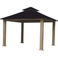 thumbnail image 1 of ACACIA 14' x 14' Aluminum Frame with OutDura Soft Top Gazebo in Captains Navy, 1 of 13