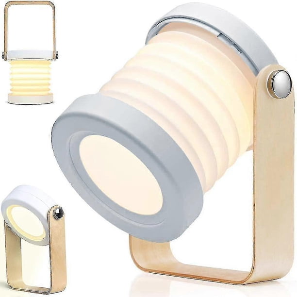 Led Portable Table Lamp4000mah Rechargeable Battery Lamp With Usb Port, 3-levels Brightness Touch Dimmable Nightstand Lamp, Wireless Night Light For I