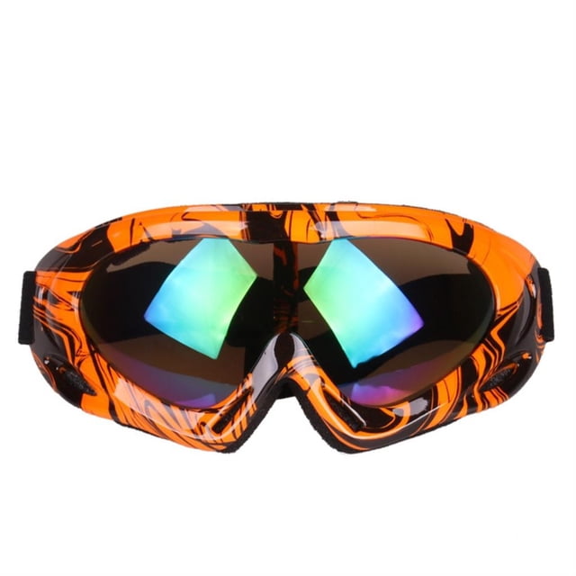 Adult Children's Colorful Ski Goggles Single-layer Professional Ski Snowboard Goggles Outdoor Cycling Motorcycle Skate Goggles Type 2