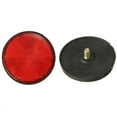 thumbnail image 2 of 12pcs Round Red Reflector Universal for ATV 5.6 X 0.8cm, 2 of 4