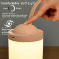 thumbnail image 2 of Qinwei Lantern Night Light Portable Lamp Eye-Caring Warm Light Stepless Dimmable Rechargeable LED Tent Lantern For Night Lights Kids Camping Lantern （Pink）, 2 of 5