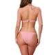 thumbnail image 3 of INSPIRE CHIC Conjuntos de Bikini de Cadena con Corazón de Rhinestones para Mujeres, 2 Piezas, Top Halter y Parte Inferior Triangular, Trajes de Baño, Pequeño Rosa, 3 of 5