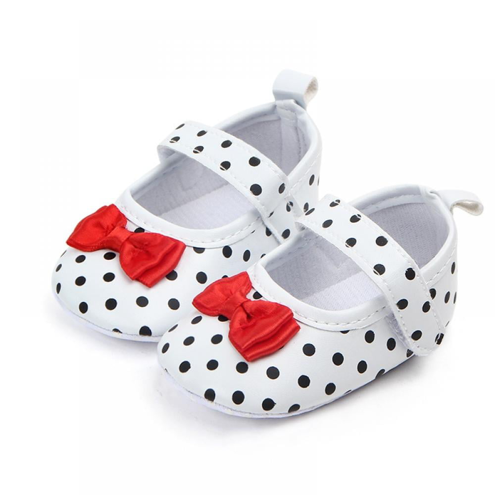 2019 Cute Baby Walking Shoes Infant Girls First Walkers Anti-slip Toddler Flats 