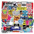 thumbnail image 1 of 100 Pcs Graffiti Cool Stickers Pack,Vinyl Trendy Stickers for Laptop Water Bottle Helmet Luggage Skateboards Phone Guitar, 1 of 4