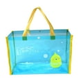 thumbnail image 4 of Milaget Sac de Plage, Sac Transparent Imperméable, Résistant aux Déchirures, Grande Capacité, Bleu Sable, 4 of 8