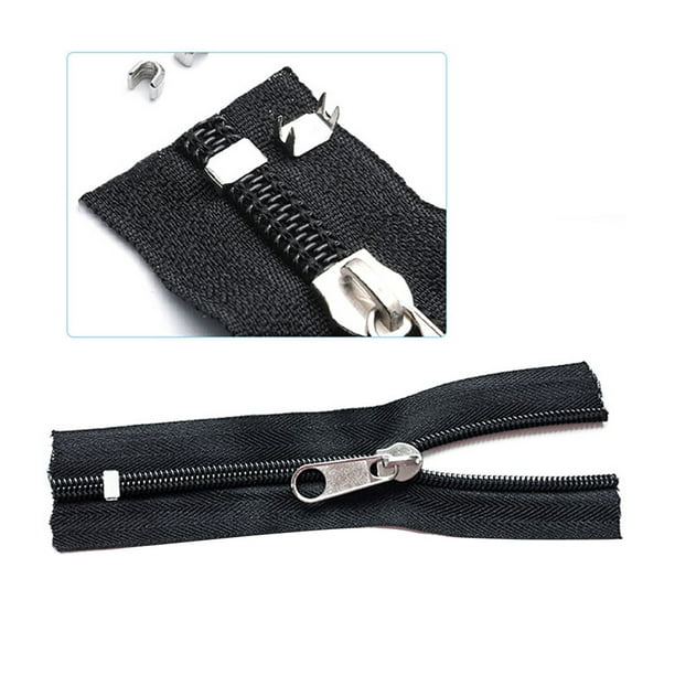 Workhe 194pcs/Bag Zipper Repair Kit Zip Slider Universal clothes