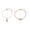 Golden, variant on Koszal 2Pcs/Set Star Pineapple Pendant Women Anklets Alloy Beads Multilayer Beach Anklets Foot Accessories