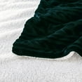 Exclusivo Mezcla Queen Size Sherpa Fleece Bed Blanket, Ultra Soft and