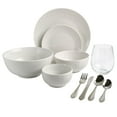 thumbnail image 4 of Gibson Home All U Need 60 Piece Plates, Bowls, Glassware, Forks, Spoons, and Knives (Service for 6) Dinnerware Set, 4 of 4