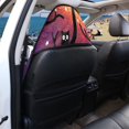 thumbnail image 5 of Uourmeti 1 Pack Car Seat Towel Cover Easy Install, Compatible with Van Truck Bucket Seat, Stain Resistant Terry Cloth Car Seat Cover, Halloween Owl Bat Design, 5 of 7