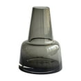 thumbnail image 2 of CQCYD under $5 Glass Vase Bud Flower Vase with Modern Design, Wide Mouth Decorative Vase Gift for Home Decor, Living Room, Dining Table, Entryway, Shelf, Wedding, Office, 2 of 6