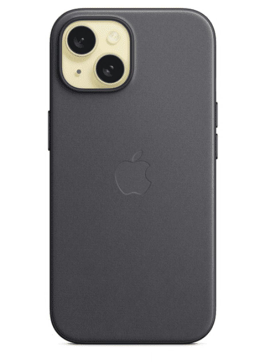 Apple iPhone 15 FineWoven Case with MagSafe - Black