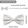 thumbnail image 2 of GFDYREE Boy Polka Dot Adjustable Bow Tie, Pre Bowtie for Kids CLJ01, 2 of 5