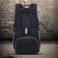 thumbnail image 5 of Mochila ligera plegable para exteriores, duradera, para deportes, viajes, senderismo, acampada (negra), 5 of 5