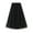 Black, variant on Inleife Womens Skirts Fashion Women Long Vintage Tulle Skirt Flocking High Waist Mesh Pleated A-Line Skirt
