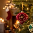 thumbnail image 4 of 16pcs Christmas Baubles Ornaments Set, Xmas Ball Decorations for Tree, Wine Red and Dark Green, Shatterproof Holiday Ornaments for Home Party​, Multicolor, 4 of 8