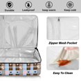 thumbnail image 4 of Iauyy Casserole Carrier for Hot Food Insulated Casserole Travel Carry Bag with Lid Food Warmer Bag for Party/Picnic,Match with Brown Stripes, 4 of 7
