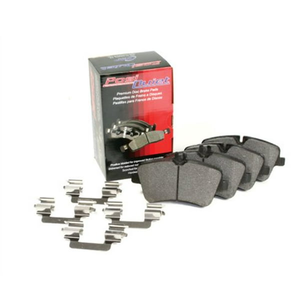 StopTech 104.06610 Disc Brake Pad; PosiQuiet Metallic;