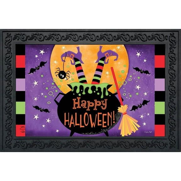 Briarwood Lane Witch Feet Halloween Doormat