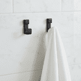 thumbnail image 5 of Balin Designs Lira Wall Hook, Stylish Metal Robe and Coat Hook, Matte Black, 5 of 7