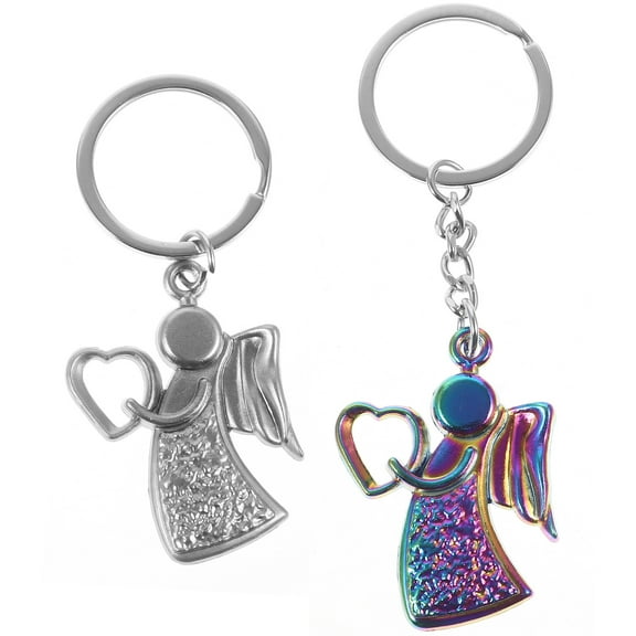 unbranded  2 Pcs Cute Keychains Pendant Aesthetic Ornament Charms Stuffed Animal Colorful