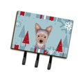 thumbnail image 1 of ""Caroline'S Treasures Bb1728Th68 Correa O Llavero Para Cachorro Yorkie De Vacaciones De Invierno, Grande, Multicolor"", 1 of 4