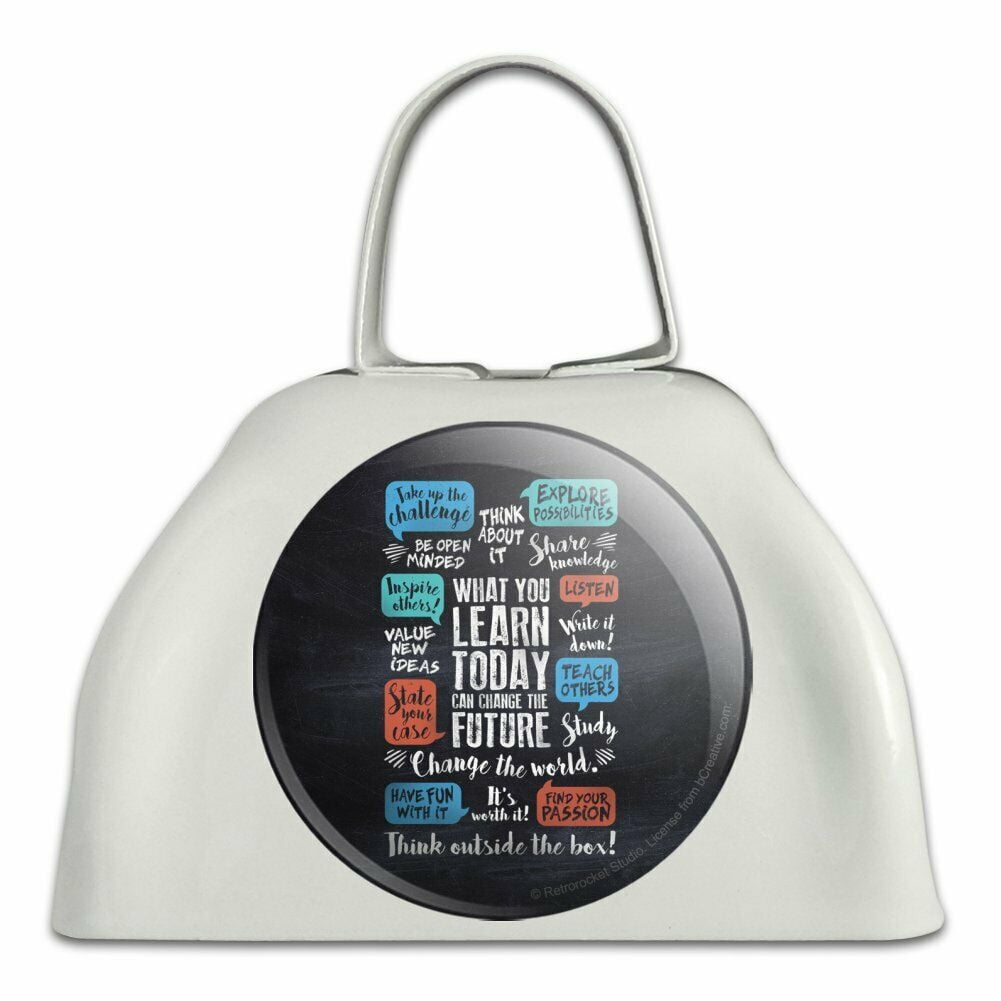 What You Learn Today Can Change The Future World Cowbell Cow Bell Instrument Walmart Com Walmart Com