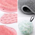 thumbnail image 7 of Shower Foot and Back Scrubber Massage Pad, Silicone Foot Scrubber Mat for Shower with Suction Cups, Wall Mount Back Cleaner, Non Slip Exfoliating Foot Brush for Men Women Seniors (C,1PC), 7 of 7
